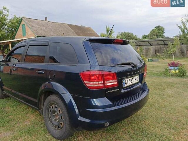 Синий Додж Джорни, объемом двигателя 2.36 л и пробегом 198 тыс. км за 9500 $, фото 1 на Automoto.ua