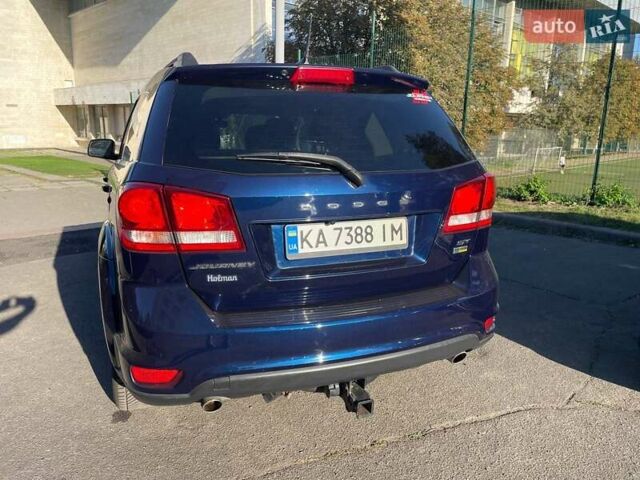 Синий Додж Джорни, объемом двигателя 3.6 л и пробегом 166 тыс. км за 13000 $, фото 6 на Automoto.ua