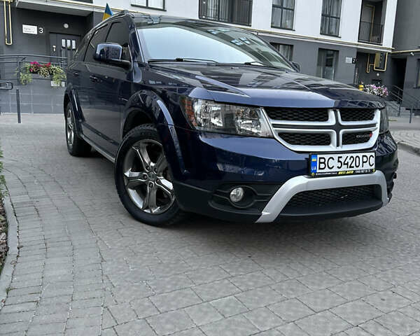 Синий Додж Джорни, объемом двигателя 3.6 л и пробегом 86 тыс. км за 13200 $, фото 1 на Automoto.ua