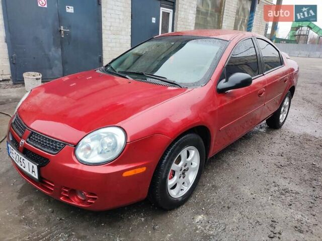 Красный Додж Неон, объемом двигателя 2 л и пробегом 162 тыс. км за 3700 $, фото 1 на Automoto.ua