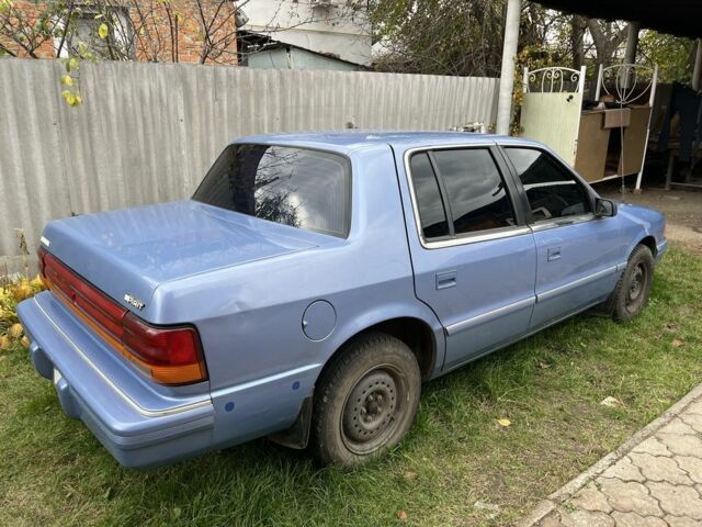 Синий Додж Спирит, объемом двигателя 2.5 л и пробегом 100 тыс. км за 2300 $, фото 3 на Automoto.ua