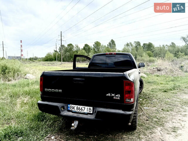 Черный Додж RAM 1500, объемом двигателя 4.7 л и пробегом 82 тыс. км за 8700 $, фото 5 на Automoto.ua