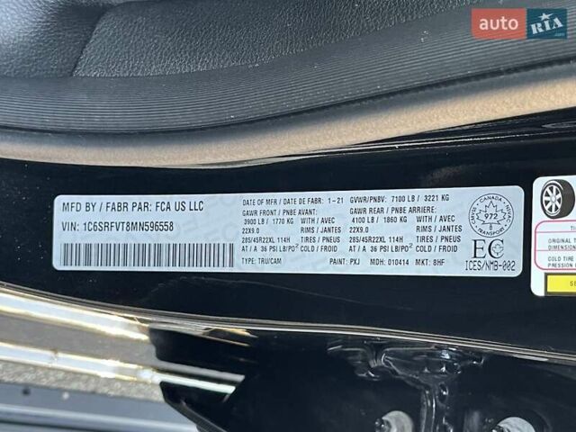 Черный Додж RAM 1500, объемом двигателя 5.7 л и пробегом 54 тыс. км за 79800 $, фото 78 на Automoto.ua