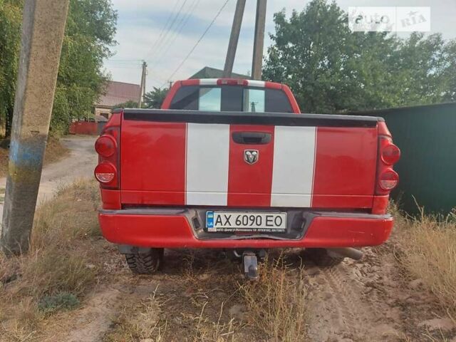 Красный Додж RAM 1500, объемом двигателя 5.7 л и пробегом 65 тыс. км за 9500 $, фото 4 на Automoto.ua