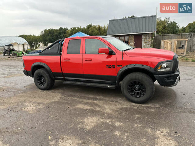 Красный Додж RAM 1500, объемом двигателя 5.65 л и пробегом 163 тыс. км за 27000 $, фото 3 на Automoto.ua