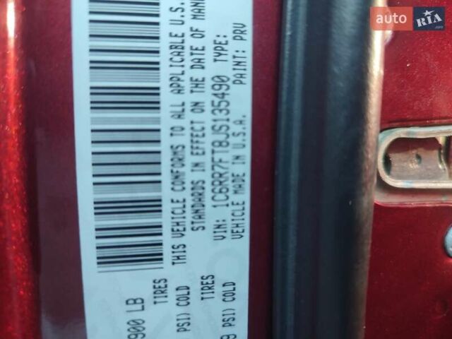 Красный Додж RAM 1500, объемом двигателя 5.65 л и пробегом 117 тыс. км за 25000 $, фото 18 на Automoto.ua