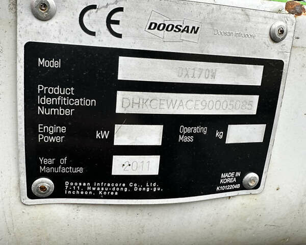 Дусан DX, объемом двигателя 0 л и пробегом 10 тыс. км за 65000 $, фото 20 на Automoto.ua