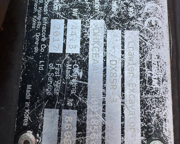 Дусан DX, объемом двигателя 0 л и пробегом 600 тыс. км за 29358 $, фото 12 на Automoto.ua