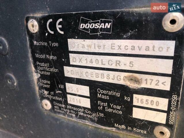 Дусан DX 140, об'ємом двигуна 0 л та пробігом 0 тис. км за 81611 $, фото 8 на Automoto.ua