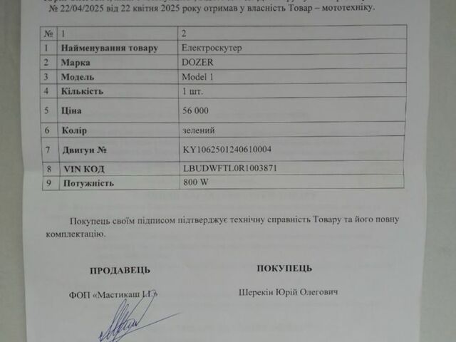 Другая Другая, объемом двигателя 0 л и пробегом 0 тыс. км за 1384 $, фото 1 на Automoto.ua