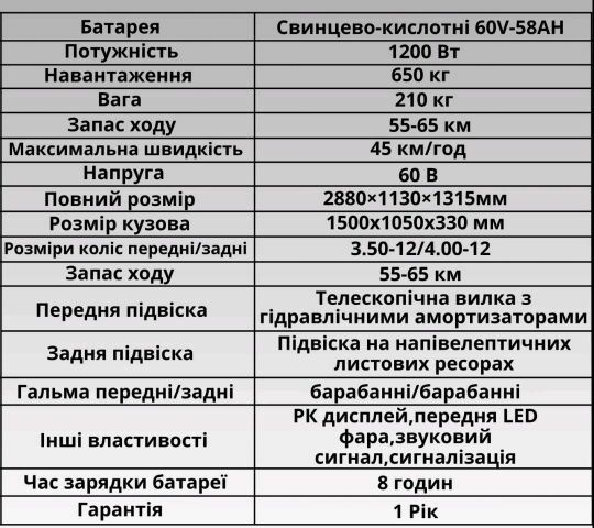 Інша Інша, об'ємом двигуна 0 л та пробігом 0 тис. км за 1627 $, фото 7 на Automoto.ua