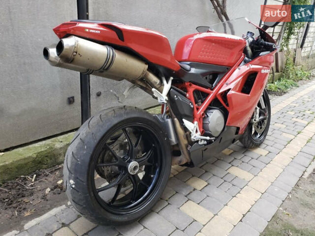 Червоний Дукаті 848, об'ємом двигуна 0.85 л та пробігом 22 тис. км за 3300 $, фото 6 на Automoto.ua