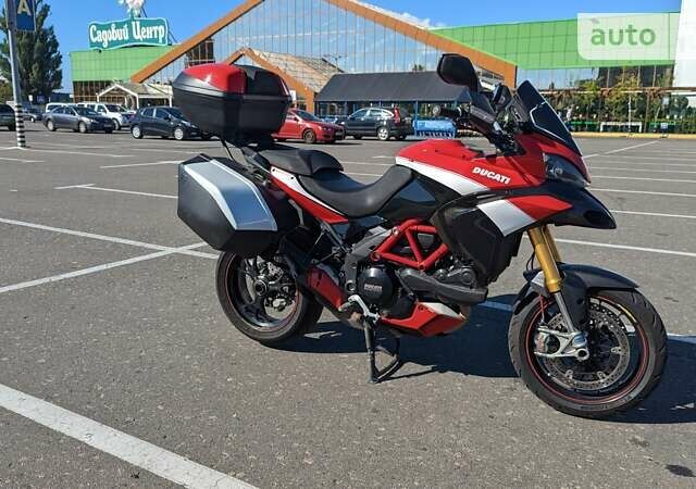 Черный Дукати Multistrada 1200S, объемом двигателя 1.2 л и пробегом 55 тыс. км за 8000 $, фото 2 на Automoto.ua