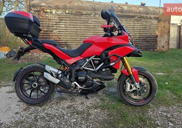 Червоний Дукаті Multistrada 1200S, об'ємом двигуна 1.2 л та пробігом 26 тис. км за 8200 $, фото 4 на Automoto.ua