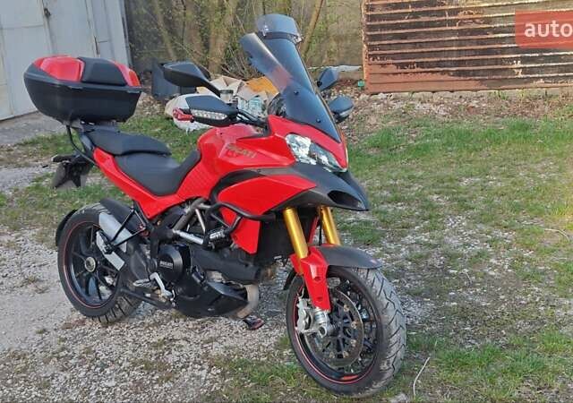 Червоний Дукаті Multistrada 1200S, об'ємом двигуна 1.2 л та пробігом 26 тис. км за 8200 $, фото 1 на Automoto.ua