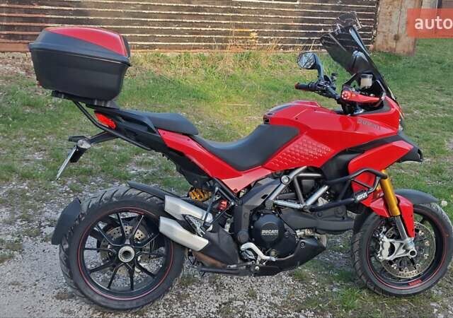 Червоний Дукаті Multistrada 1200S, об'ємом двигуна 1.2 л та пробігом 26 тис. км за 8200 $, фото 7 на Automoto.ua