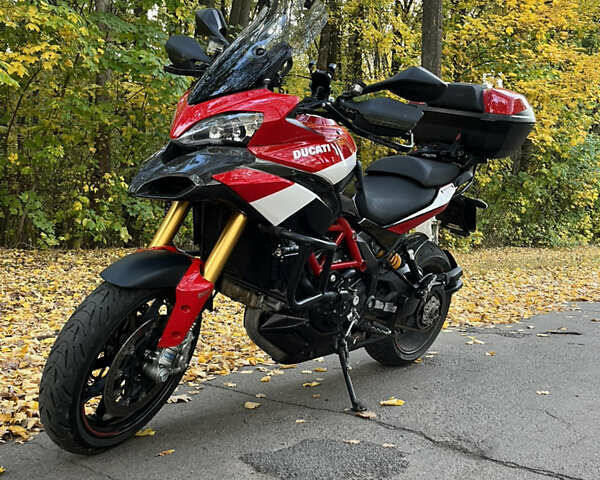 Красный Дукати Multistrada 1200S, объемом двигателя 1.2 л и пробегом 34 тыс. км за 8000 $, фото 8 на Automoto.ua