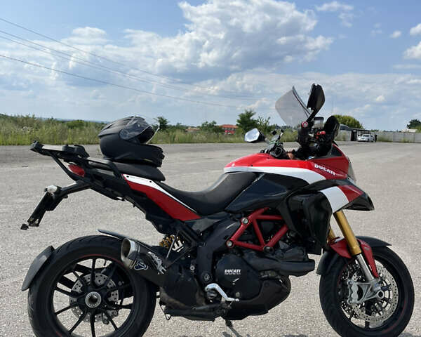 Красный Дукати Multistrada 1200S, объемом двигателя 1.2 л и пробегом 34 тыс. км за 8500 $, фото 12 на Automoto.ua