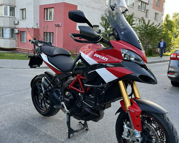 Красный Дукати Multistrada 1200S, объемом двигателя 1.2 л и пробегом 34 тыс. км за 8500 $, фото 16 на Automoto.ua