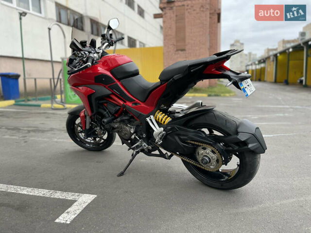 Красный Дукати Multistrada 1200S, объемом двигателя 1.2 л и пробегом 10 тыс. км за 12900 $, фото 2 на Automoto.ua
