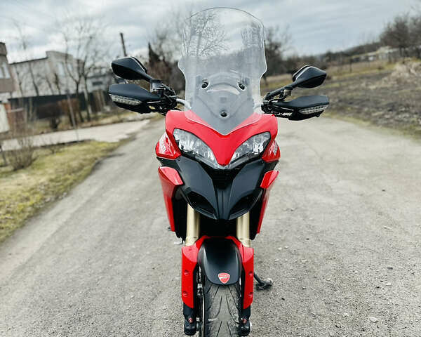 Красный Дукати Multistrada 1200S, объемом двигателя 1.2 л и пробегом 18 тыс. км за 3850 $, фото 4 на Automoto.ua