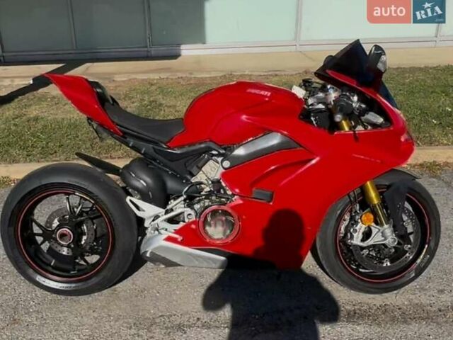 Красный Дукати Panigale V4, объемом двигателя 1 л и пробегом 20 тыс. км за 6500 $, фото 4 на Automoto.ua