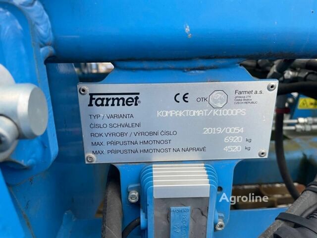 Farmet Другая, объемом двигателя 0 л и пробегом 0 тыс. км за 52270 $, фото 8 на Automoto.ua