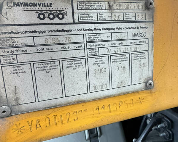 Желтый Файмонвиль STBZ-2VA, объемом двигателя 0 л и пробегом 0 тыс. км за 17000 $, фото 8 на Automoto.ua