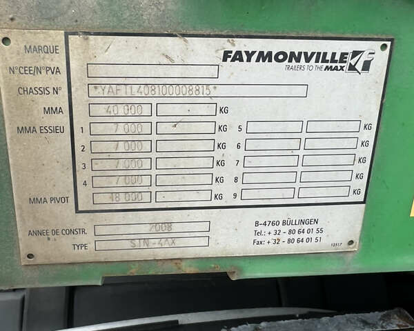 Зеленый Файмонвиль STN, объемом двигателя 0 л и пробегом 0 тыс. км за 25700 $, фото 6 на Automoto.ua