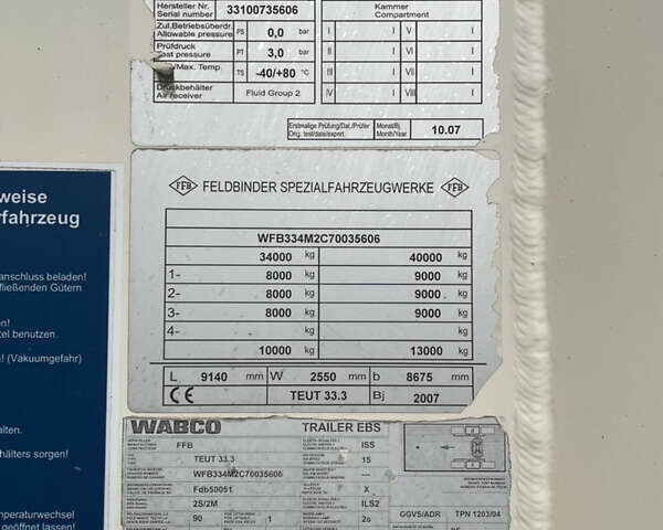 Белый Фелдбиндер EUT, объемом двигателя 0 л и пробегом 1 тыс. км за 24450 $, фото 2 на Automoto.ua