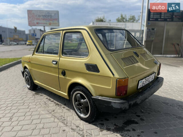 Желтый Фиат 126, объемом двигателя 0.65 л и пробегом 50 тыс. км за 1200 $, фото 2 на Automoto.ua