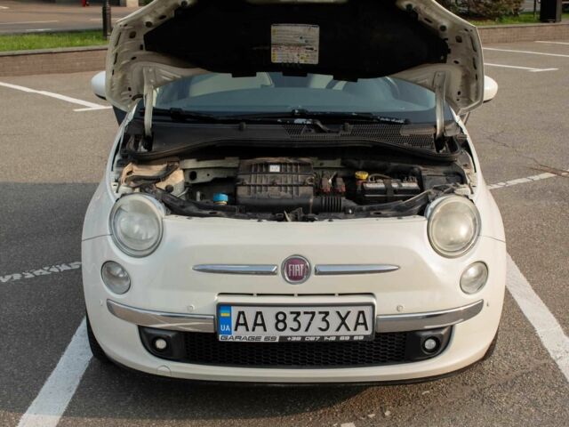 Белый Фиат 500, объемом двигателя 1.2 л и пробегом 145 тыс. км за 7190 $, фото 19 на Automoto.ua