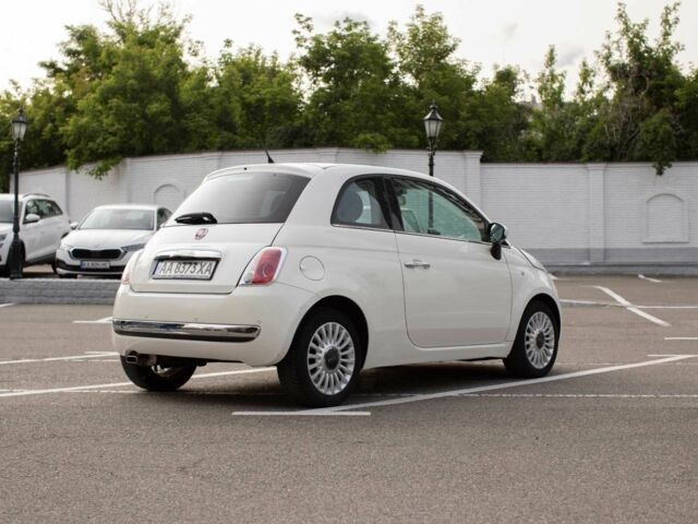 Белый Фиат 500, объемом двигателя 1.2 л и пробегом 145 тыс. км за 7190 $, фото 10 на Automoto.ua