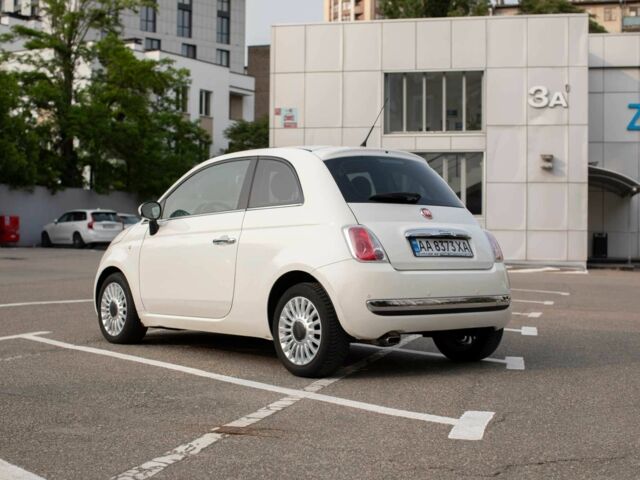 Белый Фиат 500, объемом двигателя 1.2 л и пробегом 145 тыс. км за 7190 $, фото 11 на Automoto.ua