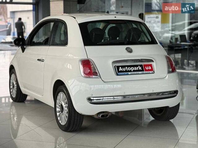 Белый Фиат 500, объемом двигателя 1.4 л и пробегом 100 тыс. км за 6940 $, фото 4 на Automoto.ua