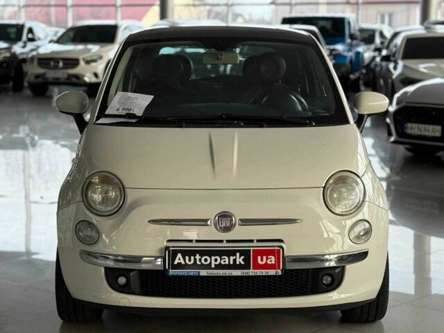 Белый Фиат 500, объемом двигателя 1.4 л и пробегом 100 тыс. км за 6940 $, фото 1 на Automoto.ua