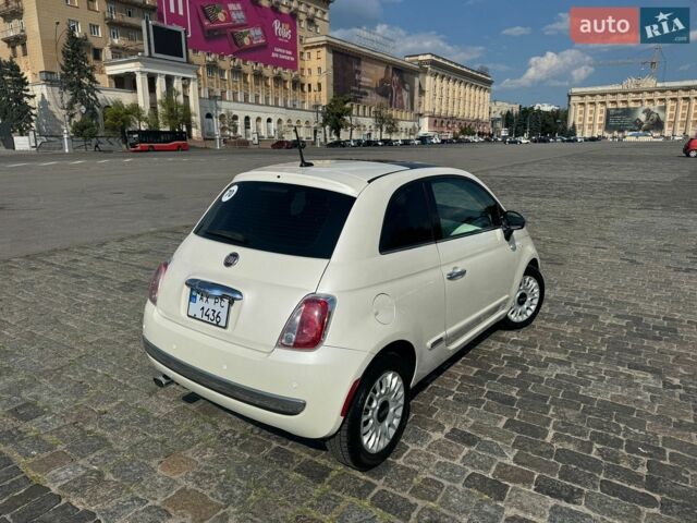 Белый Фиат 500, объемом двигателя 1.37 л и пробегом 169 тыс. км за 6400 $, фото 8 на Automoto.ua