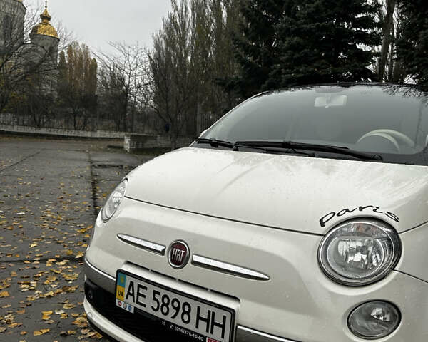 Белый Фиат 500, объемом двигателя 1.3 л и пробегом 58 тыс. км за 8300 $, фото 1 на Automoto.ua
