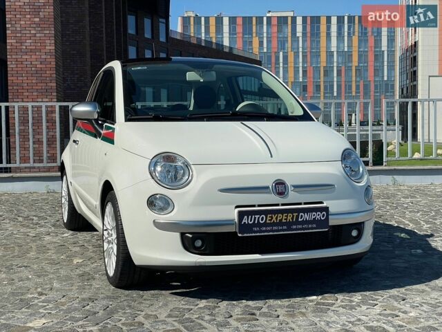 Білий Фіат 500, об'ємом двигуна 1.24 л та пробігом 8 тис. км за 12700 $, фото 2 на Automoto.ua
