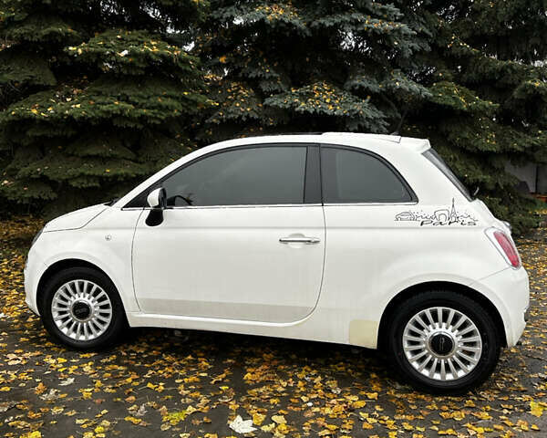 Белый Фиат 500, объемом двигателя 1.3 л и пробегом 58 тыс. км за 8300 $, фото 9 на Automoto.ua