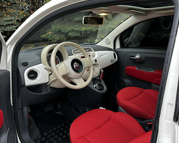 Белый Фиат 500, объемом двигателя 1.3 л и пробегом 58 тыс. км за 8300 $, фото 11 на Automoto.ua