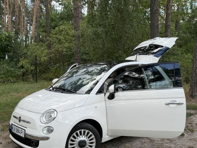 Белый Фиат 500, объемом двигателя 1.2 л и пробегом 92 тыс. км за 7537 $, фото 1 на Automoto.ua