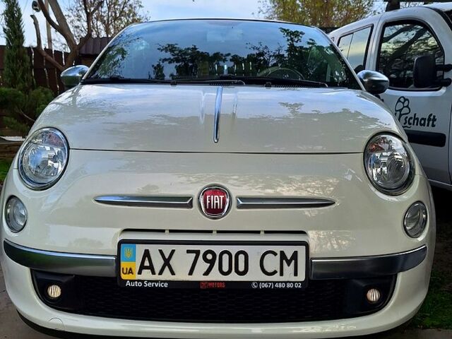 Белый Фиат 500, объемом двигателя 1.4 л и пробегом 61 тыс. км за 7900 $, фото 2 на Automoto.ua