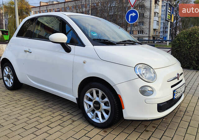 Белый Фиат 500, объемом двигателя 1.4 л и пробегом 113 тыс. км за 7000 $, фото 1 на Automoto.ua