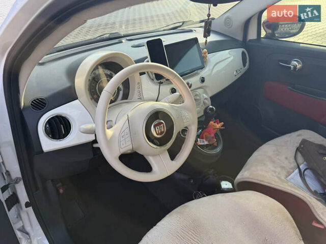 Белый Фиат 500, объемом двигателя 1.37 л и пробегом 107 тыс. км за 9200 $, фото 37 на Automoto.ua