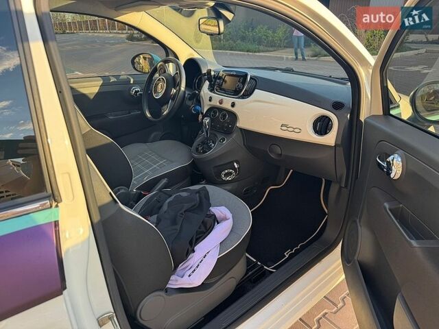 Белый Фиат 500, объемом двигателя 1.24 л и пробегом 95 тыс. км за 9700 $, фото 23 на Automoto.ua