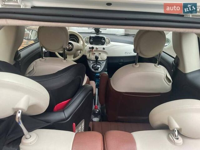 Белый Фиат 500, объемом двигателя 1.4 л и пробегом 48 тыс. км за 11500 $, фото 18 на Automoto.ua