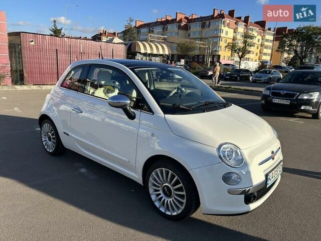 Белый Фиат 500, объемом двигателя 1.4 л и пробегом 48 тыс. км за 11500 $, фото 1 на Automoto.ua