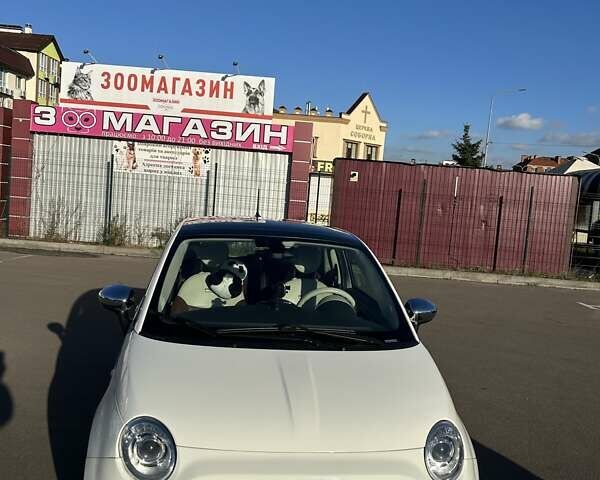 Белый Фиат 500, объемом двигателя 1.4 л и пробегом 48 тыс. км за 11500 $, фото 3 на Automoto.ua