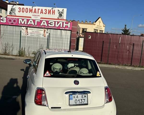 Белый Фиат 500, объемом двигателя 1.4 л и пробегом 48 тыс. км за 11500 $, фото 4 на Automoto.ua